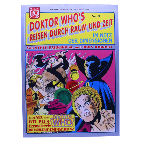 Doctor Who Comic Nr. 3 (1991, Condor) – Im Netz der Dimensionen